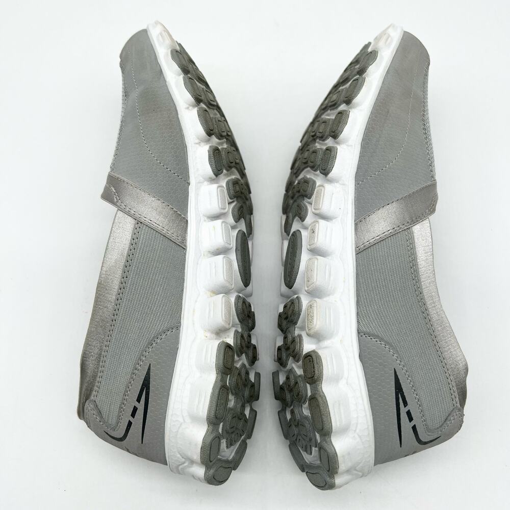 Skechers EZ Flex Womens 9 Lightweight Slip‎ On Sport Active Shoes Sneakers Gray - Picture 3 of 9